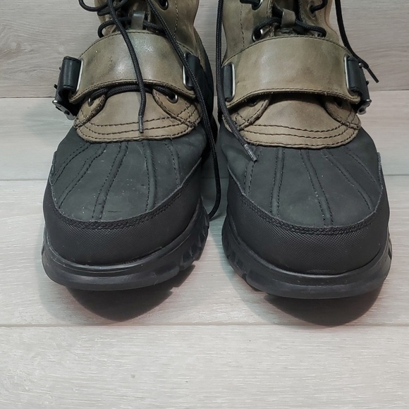 Polo by Ralph Lauren Mens Varick Leather High Top military boots shoes sz 10.5D main image 11